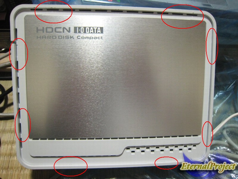 I・O DATA HDCN-U500 ハードディスク - PC/タブレット